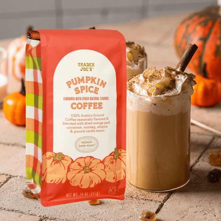 Trader Joe's Pumpkin Spice Coffee 14 oz Pack of