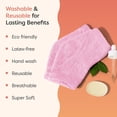 thumbnail image 5 of ZenToes Moisturizing Gel Socks for Dry Cracked Heels, Soft Fuzzy Hydrating Heel Sleeves Infused with Vitamin E & Essential Oils, Pink, 2 Pair, 5 of 9