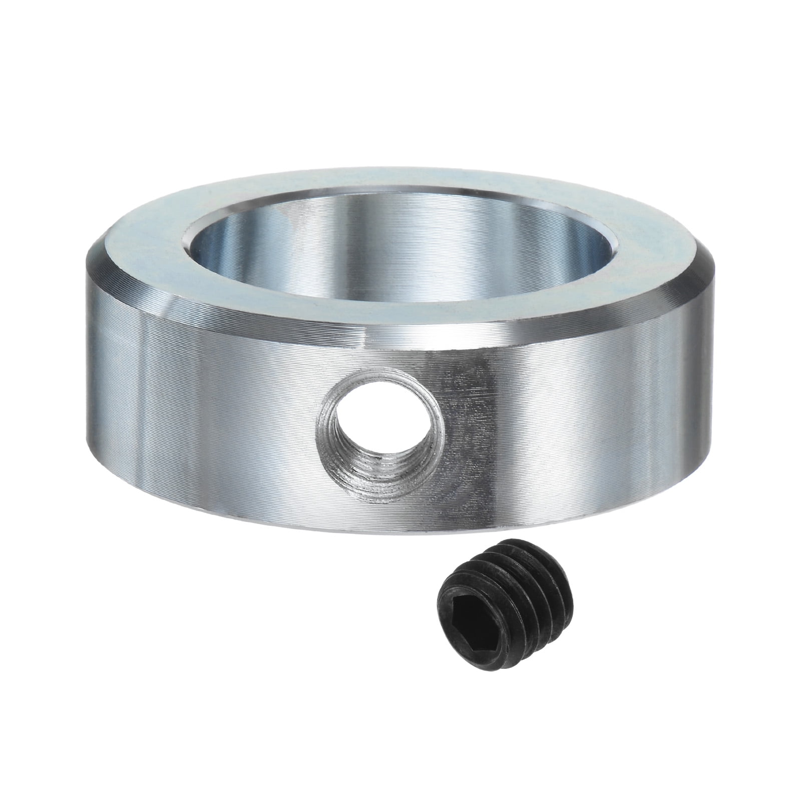 2 Packs Set Screw Collars 2" Bore Carbon Steel Shaft Collars, 3" OD, 7/8" Width Axle Collar Clamp