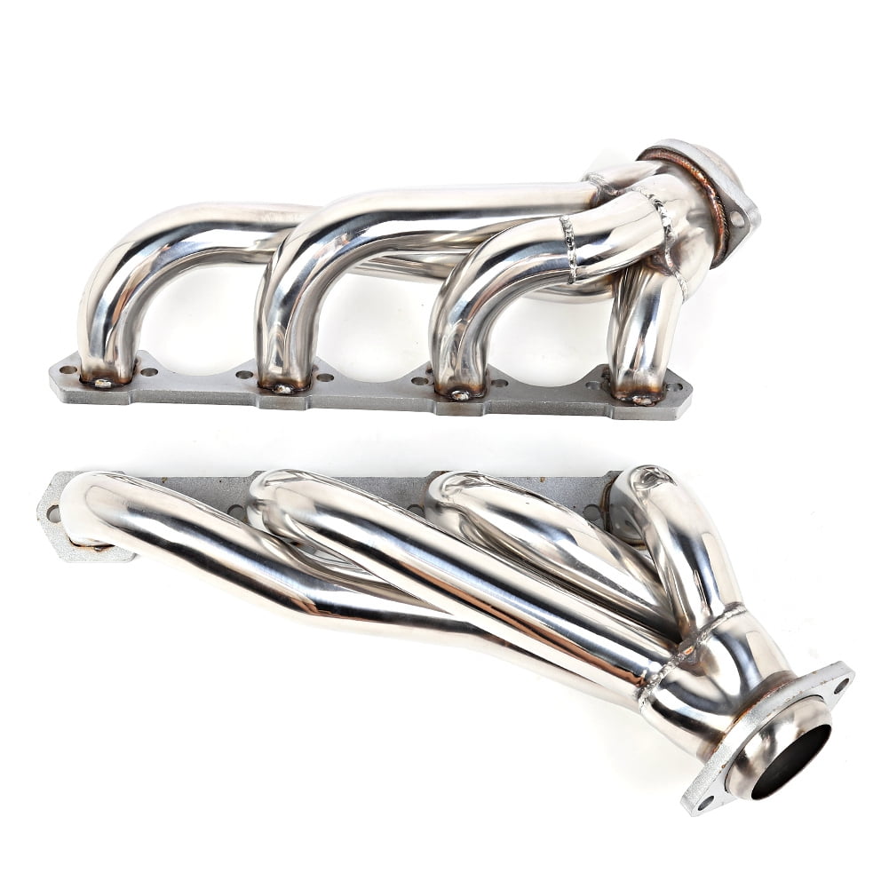 Tebru Car Stainless Steel Exhaust Manifold Kit Replacement Fits for