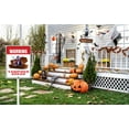 thumbnail image 2 of Eveokoki Halloween Yard Sign Vampires Ahead Decorations Yard Signs Decorative Garden Stakes Aluminum Outdoor Lawn Signs for Halloween Party Yard Lawn Garden Decorations, 2 of 5