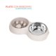 thumbnail image 1 of Tazon Entrenador Plato alimentacion lenta Bebedero Comedero beige 6.49 pulg Poli Pets PP-TPCLBBL, 1 of 7