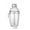 Clear, variant on TaTaai 3Pcs Plastic Cocktail Shaker with Scale, Clear Plastic Cocktail Shaker Bottle Wine Mixer Bottle Cocktail Tea Measuring Jigger for Bar Party Home Use