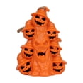 thumbnail image 2 of Pumpkin Night Light Halloween Decorations Indoor, Horror Creepy Halloween Pumpkin Tree Statue Decor Gifts, Spooky Scary Miniature Figurine Ornaments for Mantel Shelf Tabletop Party Haunted House, 2 of 5