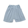 thumbnail image 4 of Gerichy Baby Boy Outfits Toddler Baby Boy Clothes Letter Short Sleeve T Shirt Top Boys Shorts with Pocket Cute Summer Outfit 2Pcs Set, 4 of 5