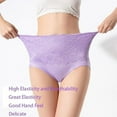 thumbnail image 3 of 4PCS Plus Size Women's Leak Proof Panties, Leakproof Underwear M-6XL,Ladies Underwear With Incontinence Comfortable for Women 60+, 3 of 9