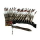 thumbnail image 4 of Diadema con plumas artificiales para espectáculos, fiestas, Halloween, festivales y carnavales., 4 of 10