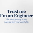 thumbnail image 2 of CafePress - Trust Me I'm An Engineer - Adjustable Unisex Printed Trucker Hat with Mesh Back, 2 of 10