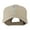 Khaki, variant on Male Golfer Outline Embroidered Cap - White OSFM