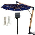 thumbnail image 3 of Patio Umbrella Lights Cordless Fairy String Lights 8 Brightness Mode 112 LED Parasol String Light Waterproof Umbrella Pole Solar Lights for Patio Camping Tents, 3 of 9
