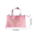 thumbnail image 3 of Rewenti Handheld Mesh toiletry Bag Makeup Product Sorting and Storage Travel Portable Compartment Storage Bag, 3 of 6