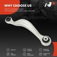 thumbnail image 4 of A-Premium Rear Left Upper Control Arm with Bushing, Compatible with BMW 530e 2018-2023, 530i 2017-2023, 540d xDrive 2018, 540i, M550i xDrive, 740i, 745e, 750i xDrive, Alpina B7, M760i xDrive, 4 of 5