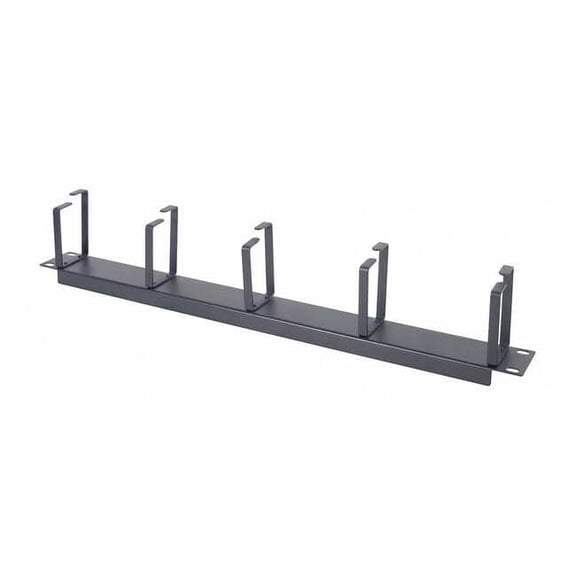 Video Mount Products Cable Manager,For Racks,Steel,Black ERDRCM1