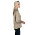 thumbnail image 3 of Harriton M211LW Women's Advantage Long Sleeve Tactical Polo-Desert Khaki-XS, 3 of 3