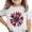White a6, variant on UQJfacai USA T Shirt Boys Girls Patriotic American Flag Tees Tops Kids Short Sleeve Crewneck July 4th T-Shirt 3-15 Years