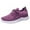Purple, variant on NOKIO Womens Walking Shoes Slip On Lightweight Memory Foam Cheer Sneakers for Tennis Gym Running Workout Yoga Women Wedge Sneakers Mesh Socks Casual Outerwear Women Shoes