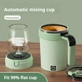 thumbnail image 3 of Electric Coffee Mug with a Built-in LCD, Auto Mixing Travel Mug with Lid, 13oz Stainless Steel Cup with Temperature Display, 3 of 10