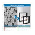 thumbnail image 4 of 20 Pcs Expositor 3d Joyería Marco Flotante Negro 9×9 y 11×11cm Lab.G Negro, 4 of 5