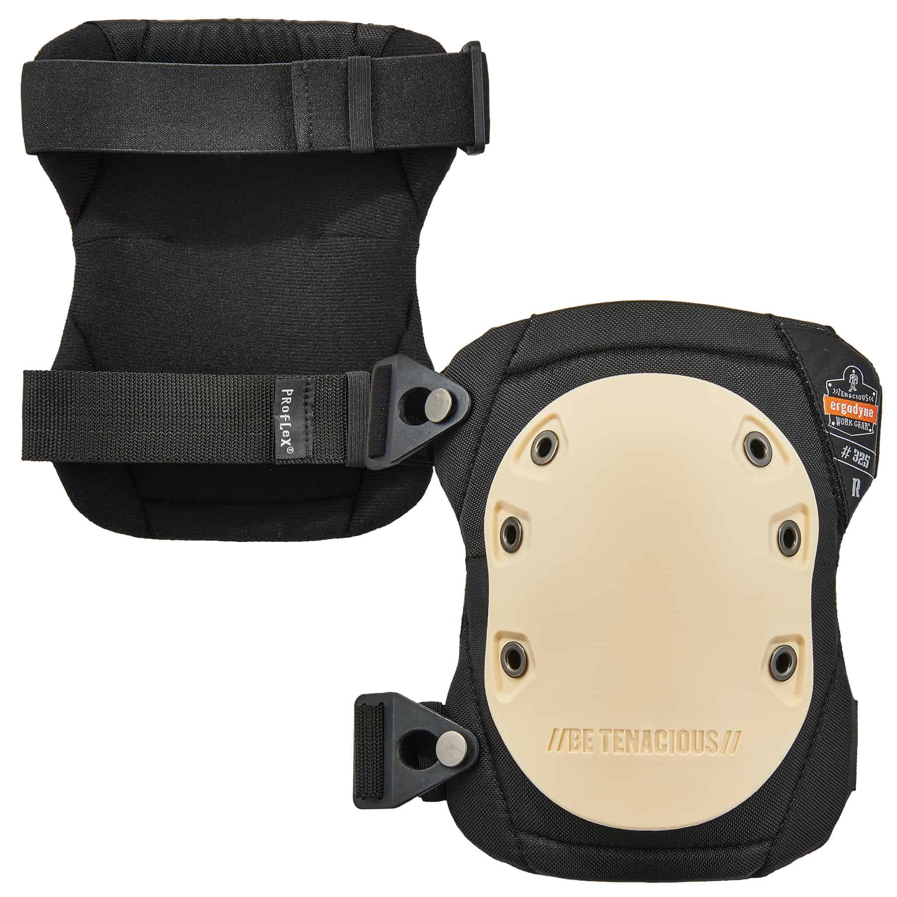Ergodyne Knee Pads Pad Safety Work Protective Work ProFlex Leather Wide Soft Cap 