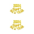 thumbnail image 1 of Baohd Convenient Reusable Happy New Year Balloon Save Money And Environment Home Gold 2Set, 1 of 6