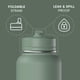 thumbnail image 2 of Botella de agua Hydrapeak Sport con aislamiento de acero inoxidable de 950 ml, 2 of 9