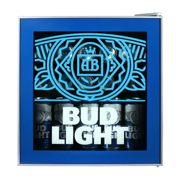 Bud Light 50L Party Cooler, Blue, 1.8 Cu. Ft