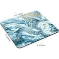 thumbnail image 2 of Blue Marble Texture Mouse Pad Non-Slip Rubber Base Gaming MousePads for Computers Laptop Office, Computer Mouse Pad for Wireless Mouse, 9.5"x7.9"x0.12" Inch(240mm x 200mm x 3mm), 2 of 6