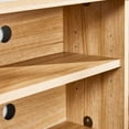 thumbnail image 5 of Your Zone Easy to Assemble Storage Bed with Bookcase Headboard, Twin, Natural Teak Finish, 5 of 11