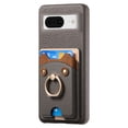 thumbnail image 2 of Case for FOXDOCK Google Pixel 8 , Leather, Bear Ring, Card Holder, 2 of 4