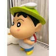 thumbnail image 2 of Figura de acción de Shin-chan de crayón grande de 40 cm, figura de anime de colección de PVC con sombrero de rana kawaii, modelo de estatua, muñecos, regalo de Navidad, juguetes, 2 of 5