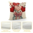 thumbnail image 4 of COMIO Valentines Day Pillow Covers Valentines Day Decor Love Heart Roses Mason Jar Gnomes Truck Valentine Pillows Decorative Throw Pillows Valentines Day Decorations, 4 of 5