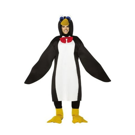 Rasta Imposta Lightweight Penguin Costume, Black/White, One