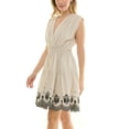 thumbnail image 4 of Nanette Nanette Lepore Tiered Mini Dress With Embroidery, 4 of 7