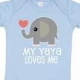 thumbnail image 4 of Inktastic My Yaya Loves Me Grandchild Boys or Girls Baby Bodysuit, 4 of 5
