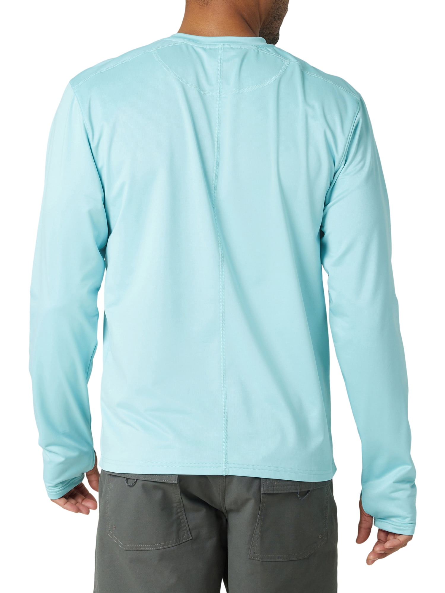 Wrangler Men's Long Sleeve Angler Performance Knit Shirt, Sizes S-5XL
