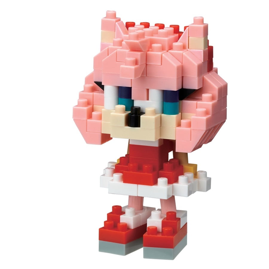 Amy Rose the Hedgehog Fast Hero Sonic Movie Game Mini Action Figure Toy Lego Moc 