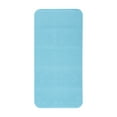 Mainstays Cushioned Foam Bathtub Mat, Blue, 17" x 36"