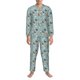thumbnail image 3 of Fotbe Animal Dog Pijama de Hombre con Estampado de Manga Larga, Conjunto de 2 Piezas, Ropa de Dormir Suave y Cómoda con Bolsillos-XX-Large, 3 of 7