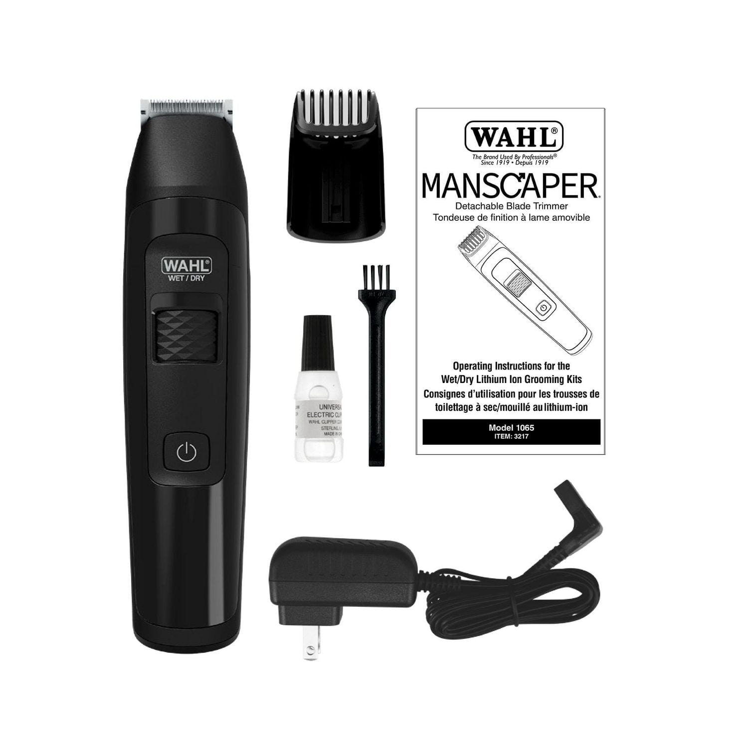 Tondeuse de finition pour le corps Manscaper avec pile lithium-ion - Modèle 3217