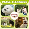 thumbnail image 7 of TELOLY Puppy Collar,PU Alloy Female Dog Collar for Small Dogs,Adjustable Bone Bell Girl Dog Collar,Pink,S, 7 of 7