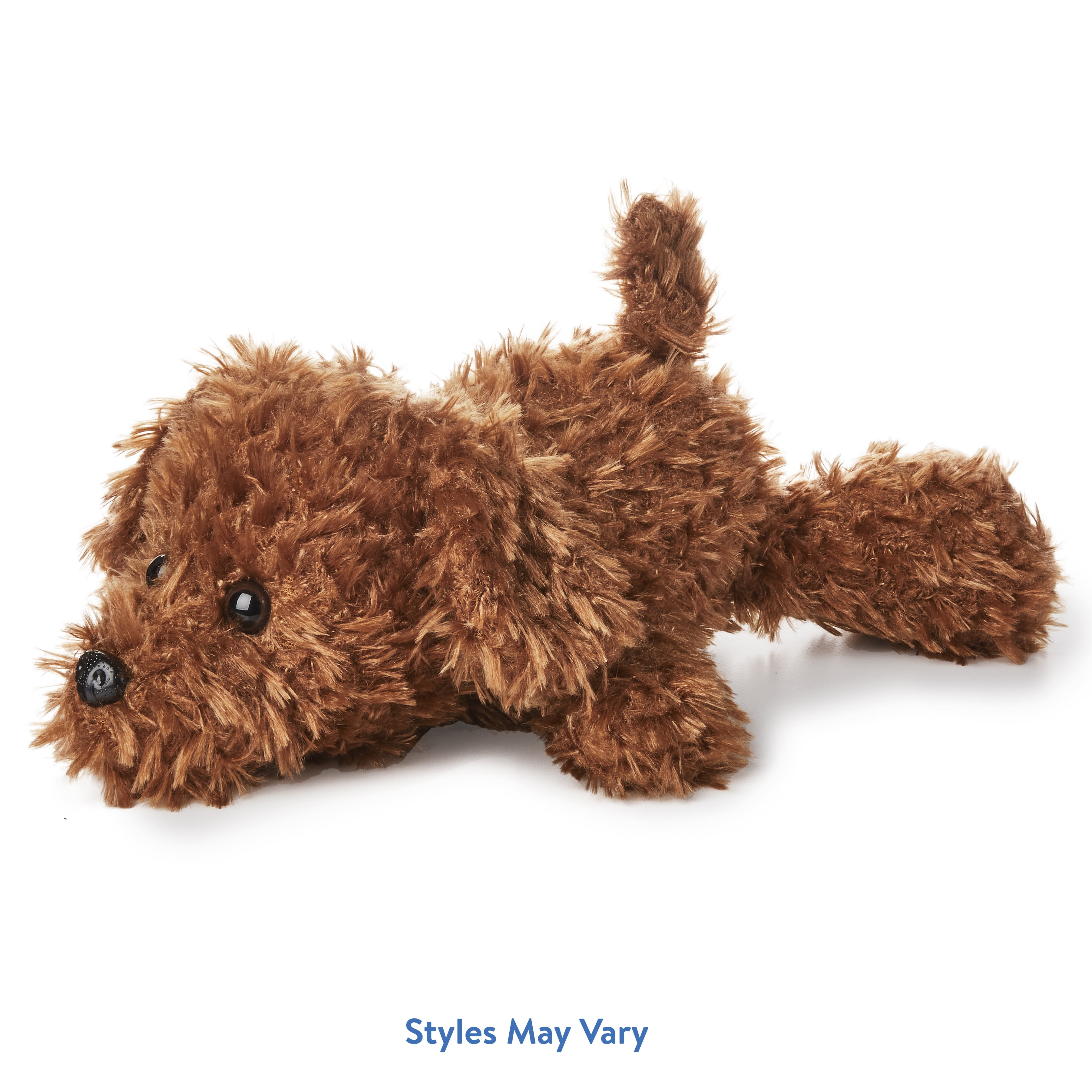 Details about   9" Walmart Puppy Dog Brown Furry Big Blue Sparkle Eyes Laying Plush Toy B220