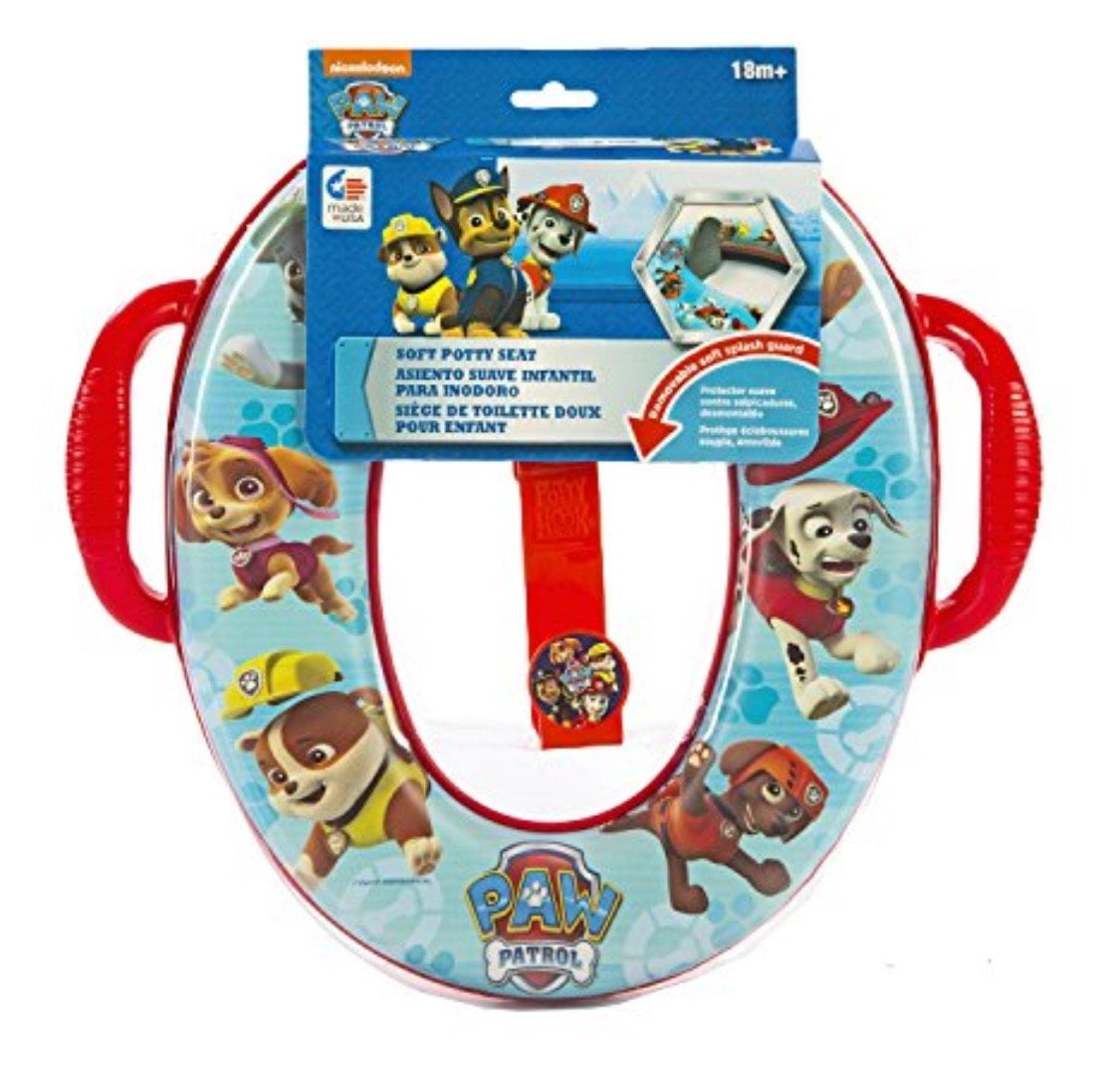 Nickelodeon Paw Patrol Soft Potty Seat with Handles with Hook Walmart