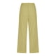 thumbnail image 4 of Pantalones de cintura alta y pierna ancha con cordón para mujer - Pantalones rectos elásticos de poliéster con bolsillos, 4 of 5
