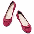 thumbnail image 2 of Women's Wide Width Ballet Flats - Round Toe Office Dressy Casual Shoes, 2 of 6