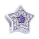 thumbnail image 1 of Charm para Pulsera LuckyLy, Dije de Estrella, Acero Inoxidable y Zirconia Cúbica, Modelo Twinkle plateado UNITALLA, 1 of 7