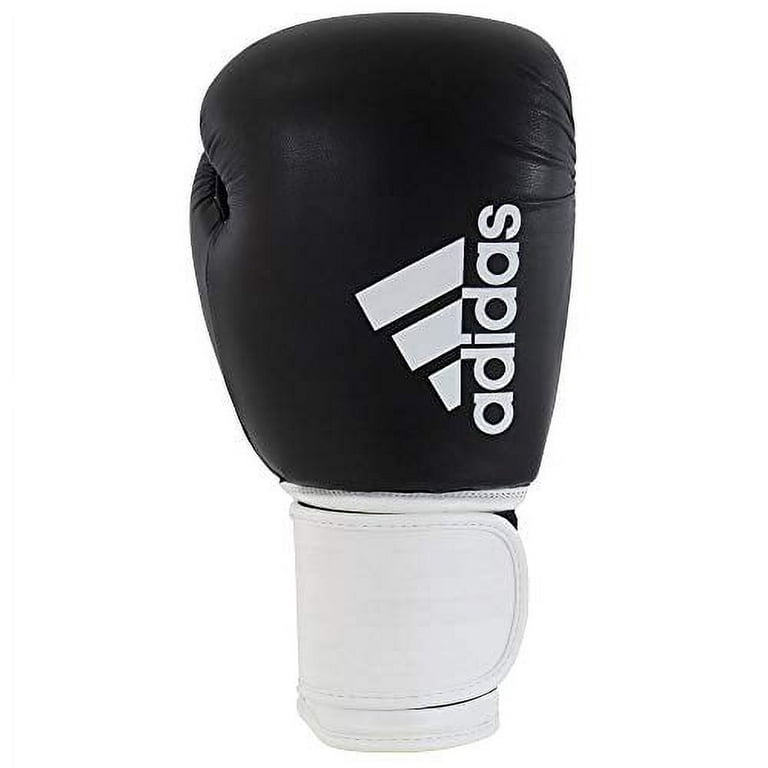 Adidas Boxing and Kickboxing Gloves - Hybrid 100 - for Men and Women - for  Punching, Fitness and Heavy Bags - Black/White, 12oz