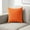 2#Orange, variant on Fasiaou 1 Counts Short Chain Corduroy Throw Pillow Cover Soft Velvet Textured Boho Design with Hidden Zipper 45x45cm Decorative Cushion Case for Sofa Bedroom Living Room Home Decor