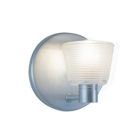 

Jesco Lighting WS293-WH Single Light Wall Sconce- Satin Nickel Finish- White