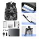 thumbnail image 4 of Fotbe Black Cats In A Garden Mochila Ligera Casual para Laptop para Hombres y Mujeres, Mochila Impermeable de Uso Diario, Mochila para Universidad, 4 of 6