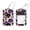 multicolored 3, variant on PhooArto 2 Pcs Luggage Tags, Pink Butterfies Pattern Privacy Cover ID Label with Stainless Steel Loop and Address Card for Travel Bag Suitcase